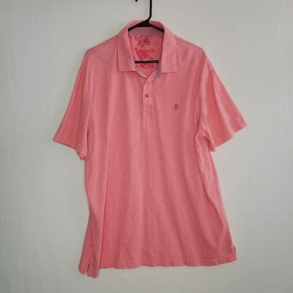 Izod Saltwater Relaxed Classics Pink Polo Shirt XL